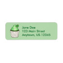 Search for shamrock return address labels Lucky