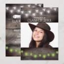 Search for western graduation invitations Vintage