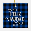 Search for feliz navidad christmas tree decorations Blue