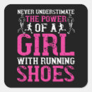 Search for never underestimate stickers Girl