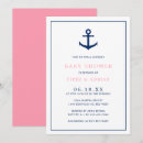 Search for beach baby girl shower invitations Modern