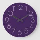 Search for purple clocks White