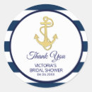 Search for navy blue bridal shower stickers Gold