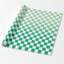 Search for green checkered wrapping paper Trendy