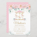 Search for carousel party invitations Pink and gold