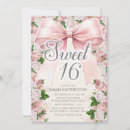 Search for vintage sweet 16 invitations Elegant