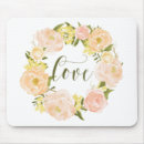 Search for love letters mousepads Watercolor