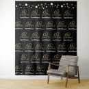 Search for 60th birthday backdrops Black