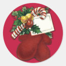 Search for red mitten stickers Xmas