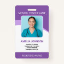 Search for purple id badges Hospital