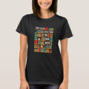 Search for too many books tshirts Such