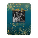 Search for winter rectangular wedding magnets Elegant