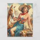 Search for vintage cowgirls postcards Cowboy