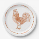Search for rooster plates Rustic