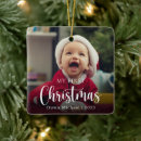 Search for birth announcement christmas tree decorations My first christmas