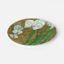 Search for white flower plates Abstract