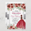 Search for quinceanera red silver Mis quince anos