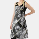 Search for black and white photo aprons Birthday