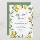 Search for foliage rehearsal dinner invitations Floral