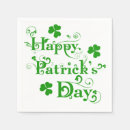 Search for st patricks day napkins Green
