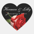 Search for white rose wedding stickers Bride