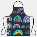 Search for vector illustration aprons Blue