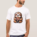 Search for pizza sloth tshirts Kawaii
