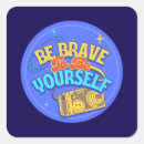 Search for be strong and courageous stickers Brave