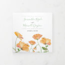 Search for poppy flower wedding invitations Summer
