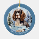 Search for springer spaniel christmas tree decorations Xmas