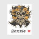 Search for mexican day of the dead stickers Día de muertos