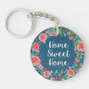 Search for home sweet home key rings Flowers