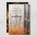 Search for heart leaf tree wedding invitations Couple