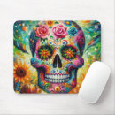 Search for sugar skull mousepads Muertos