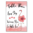 Search for tropical numbers table cards Chic