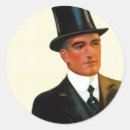 Search for gentlemen stickers Vintage