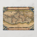 Search for historical world map postcards Vintage