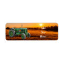 Search for tractors return address labels Vintage