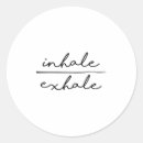 Search for inhale exhale stickers Yoga