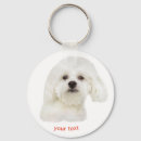 Search for maltese dog key rings Animal