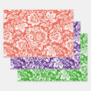 Search for purple and white wrapping paper Floral