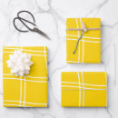 Search for yellow and white wrapping paper Chic