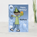 Search for age specific birthday cards Blue