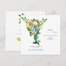Search for beautiful mother invitations Blue