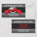Search for car paint business cards Auto body