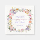 Search for 1st birthday napkins Girl