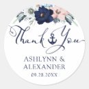 Search for navy anchor wedding stickers Floral