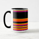Search for black and orange stripes mugs Lines