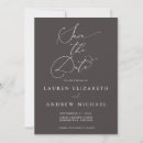 Search for brown invitations Minimalist