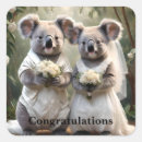 Search for bear wedding stickers For her